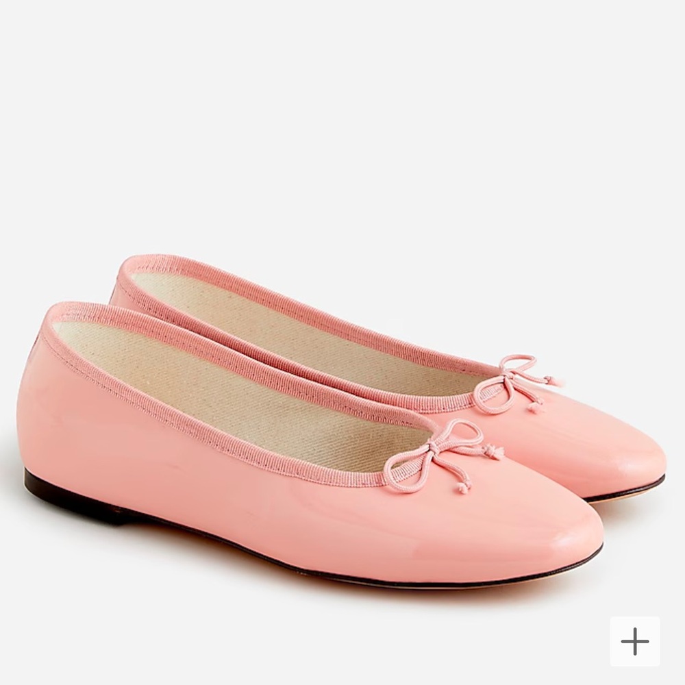 Never worn out of the house- Zoe ballet flats in Italian patent leather